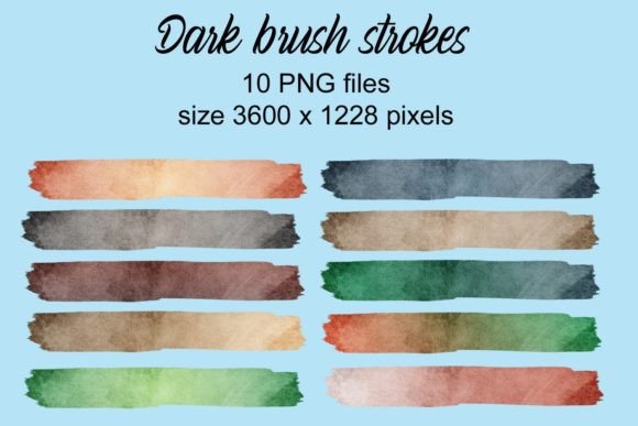 Dark Brush Strokes: A Practical Guide for Digital Crafters and Designers