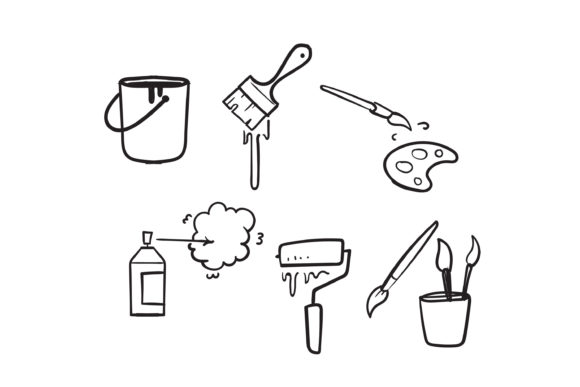 Evaluating Doodle Brushes and Painting for Digital Illustration