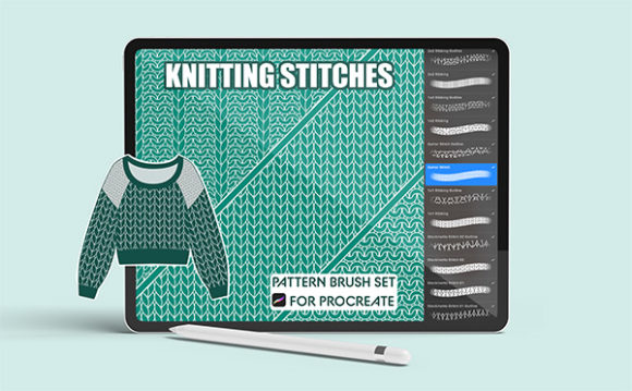 Knit Texture Procreate Brush Guide