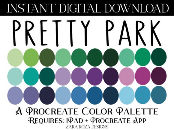 Pretty Park Procreate Color Palette: A Comprehensive Review for Digital Artists