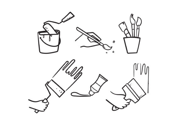 Revitalizing Digital Creativity with Doodle Brushes and Painting Related Tools